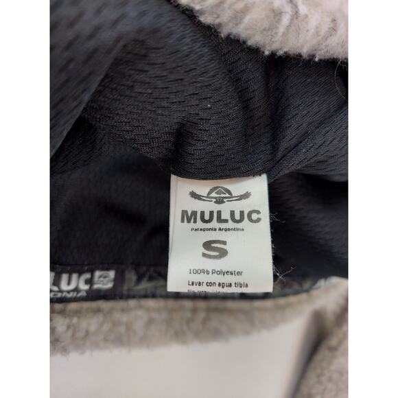 Muluc Patagonia Embroidered Fleece Pile Jacket Men's Small Women's Medium - Picture 11 of 12